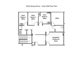 5525 Dewey Dr, Fair Oaks, CA à louer Plan de site- Image 1 de 1