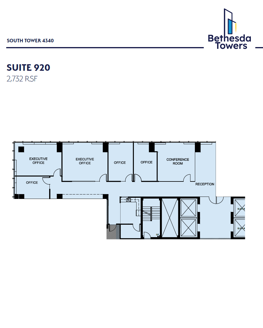 4340 East-West Hwy, Bethesda, MD for lease Floor Plan- Image 1 of 1