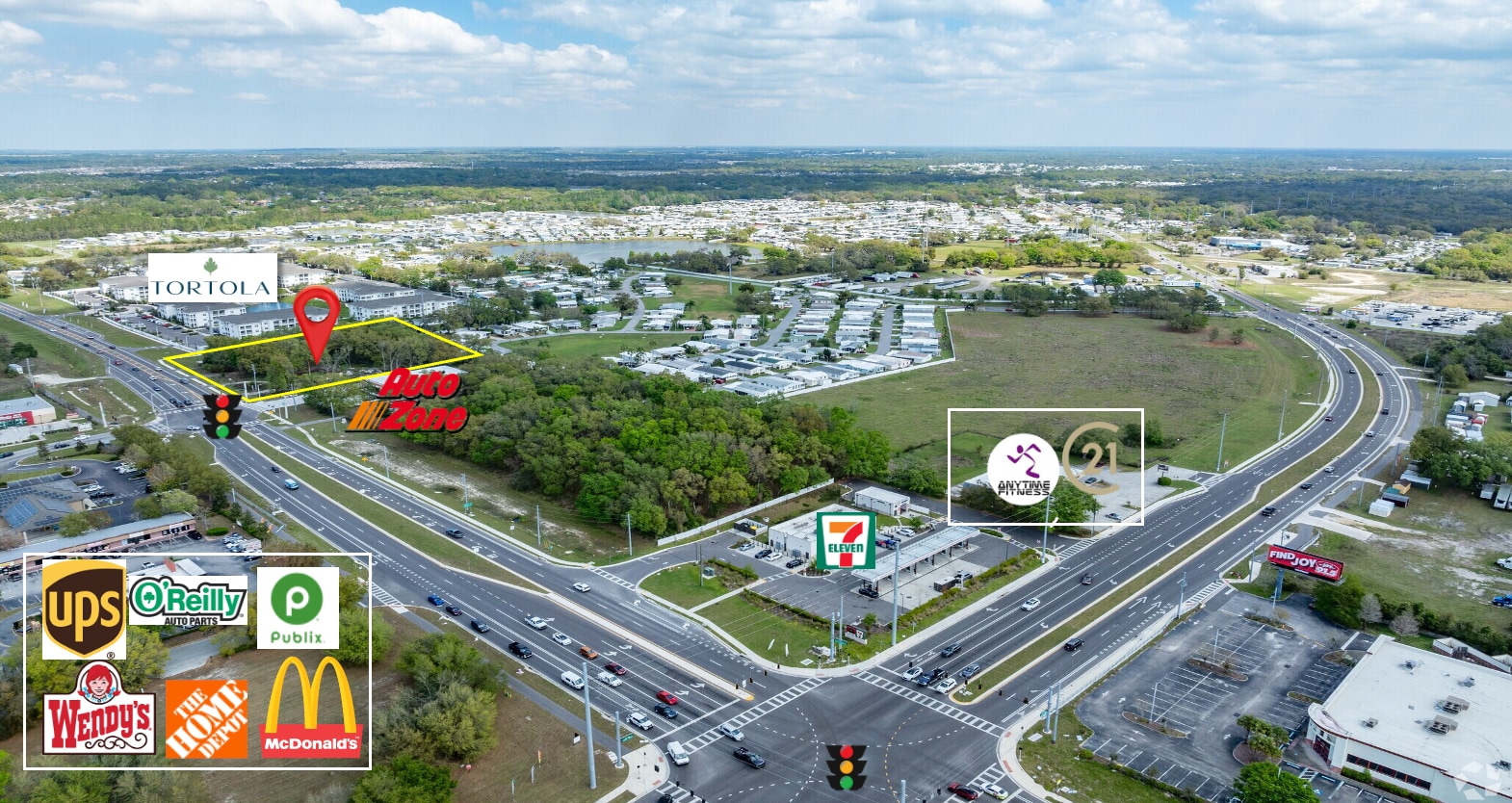 32846 Eiland Blvd, Wesley Chapel, FL à louer Aérien- Image 1 de 9