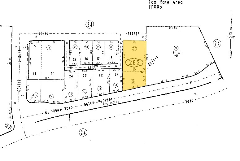 13247 Jones St, Trona, CA à vendre - Plan cadastral - Image 3 de 7