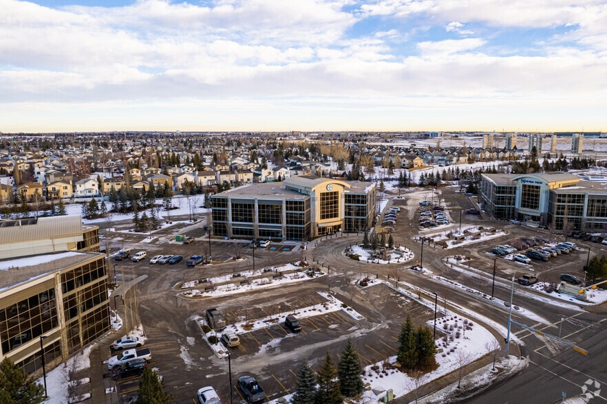 160 Quarry Park Blvd SE, Calgary, AB for lease - Aerial - Image 2 of 12