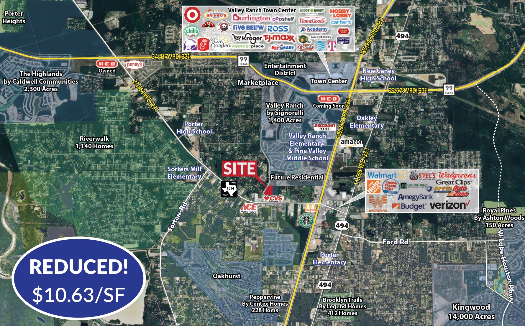 0 Valley Ranch Pkwy Pkwy, Porter, TX for sale Building Photo- Image 1 of 5