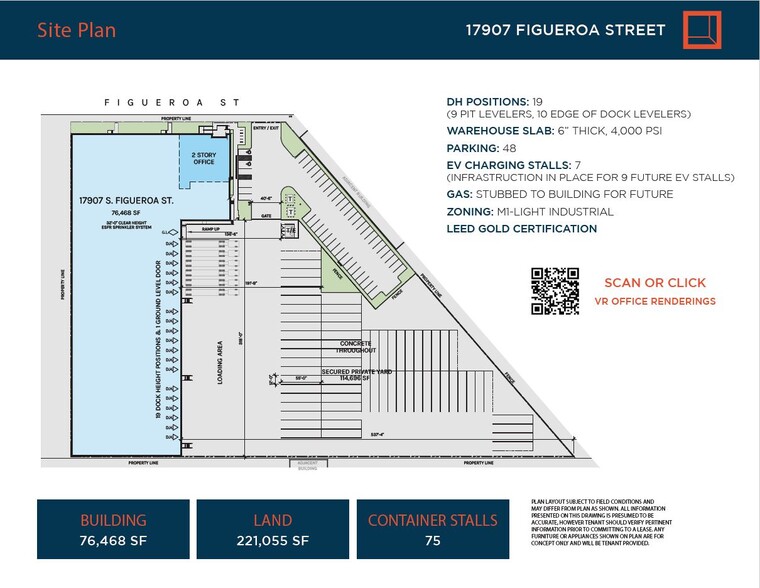 17907-17915 S Figueroa St, Gardena, CA for lease - Site Plan - Image 2 of 6