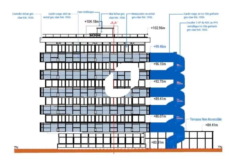 Office in Osny for lease Floor Plan- Image 1 of 7