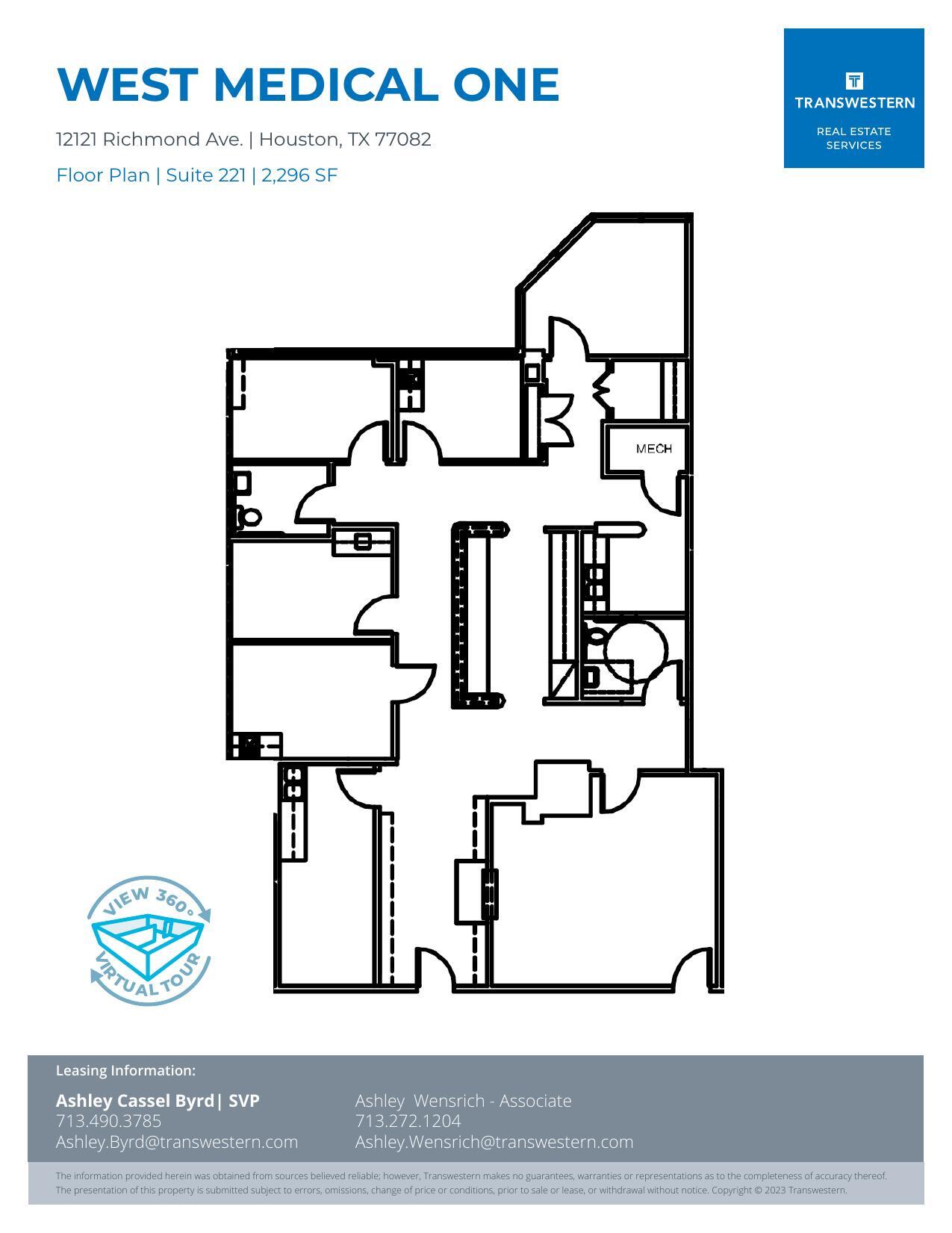 12121 Richmond Ave, Houston, TX for lease Floor Plan- Image 1 of 1