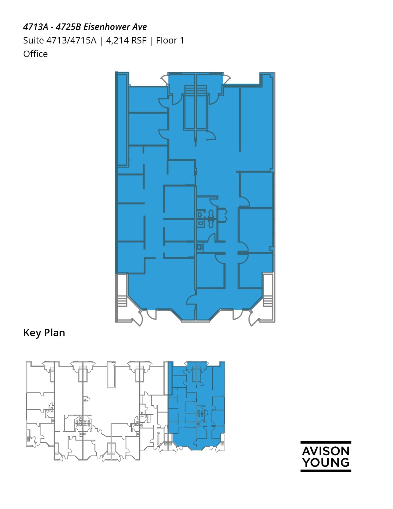 4713A-4725B Eisenhower Ave, Alexandria, VA for lease Floor Plan- Image 1 of 1