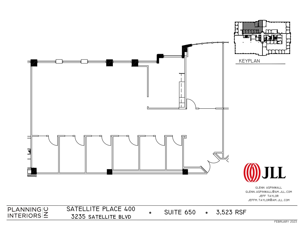 3095 Satellite Blvd, Duluth, GA à louer Plan d’étage- Image 1 de 1