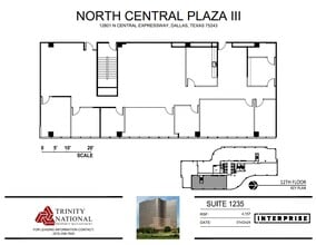 12801 N Central Expy, Dallas, TX for lease Floor Plan- Image 1 of 1