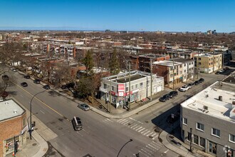 7401 Av Papineau, Montréal, QC - Aérien  Vue de la carte