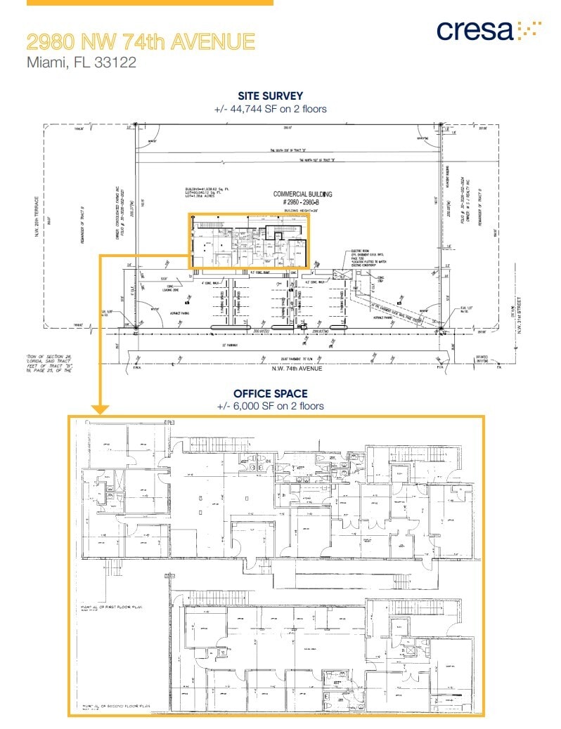2980 NW 74th Ave, Miami, FL for lease Floor Plan- Image 1 of 1