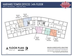 4815 S Harvard Ave, Tulsa, OK à louer Plan d’étage- Image 1 de 1