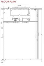 115-133 De Baets St, Winnipeg, MB à louer Plan d’étage- Image 1 de 1