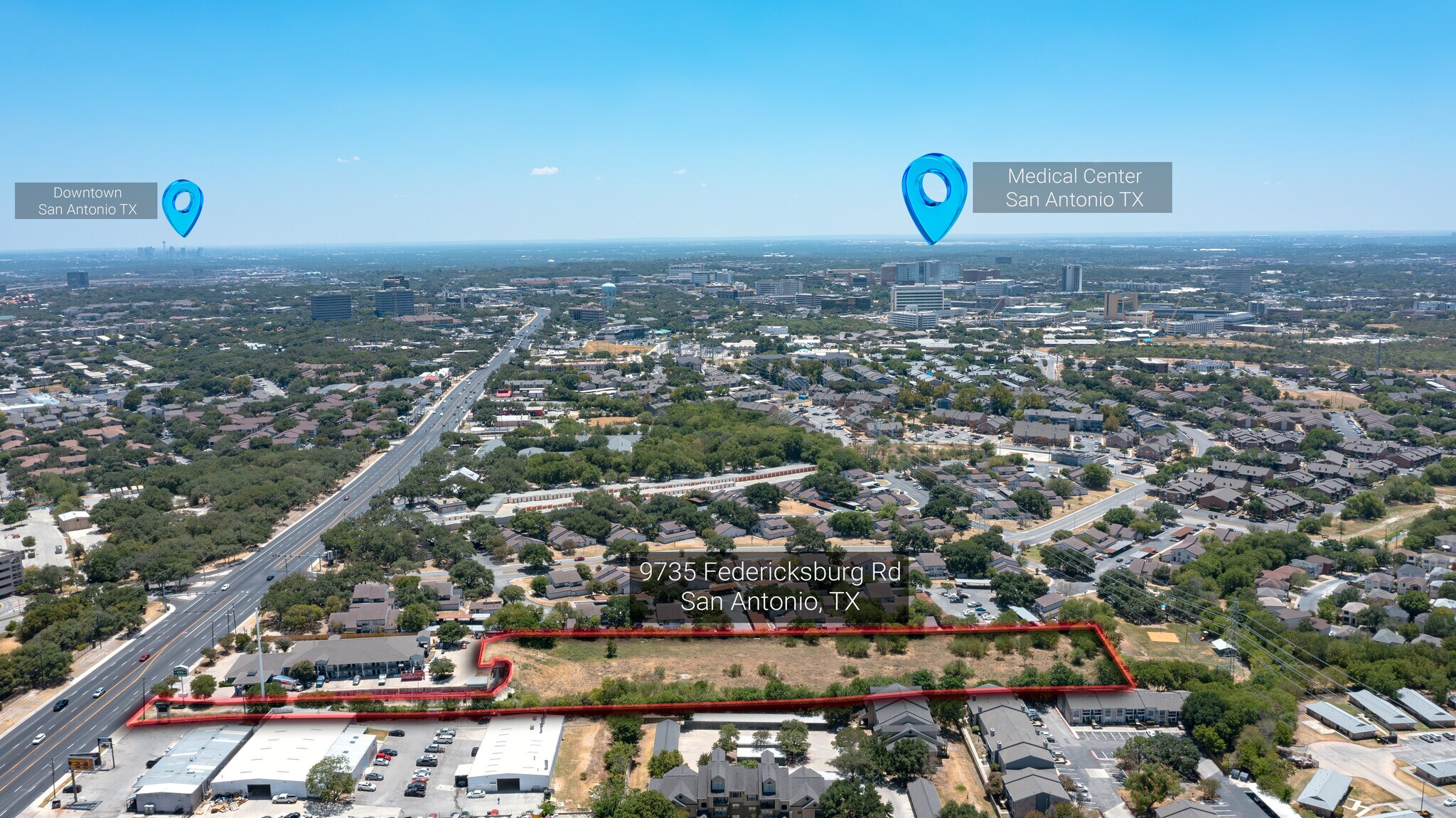 9735 Fredericksburg Road, San Antonio, TX à vendre Photo du bâtiment- Image 1 de 12