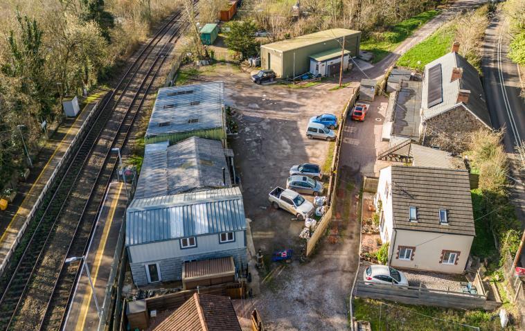 Eggesford Station Yard, Chulmleigh à vendre - Aérien - Image 3 de 3