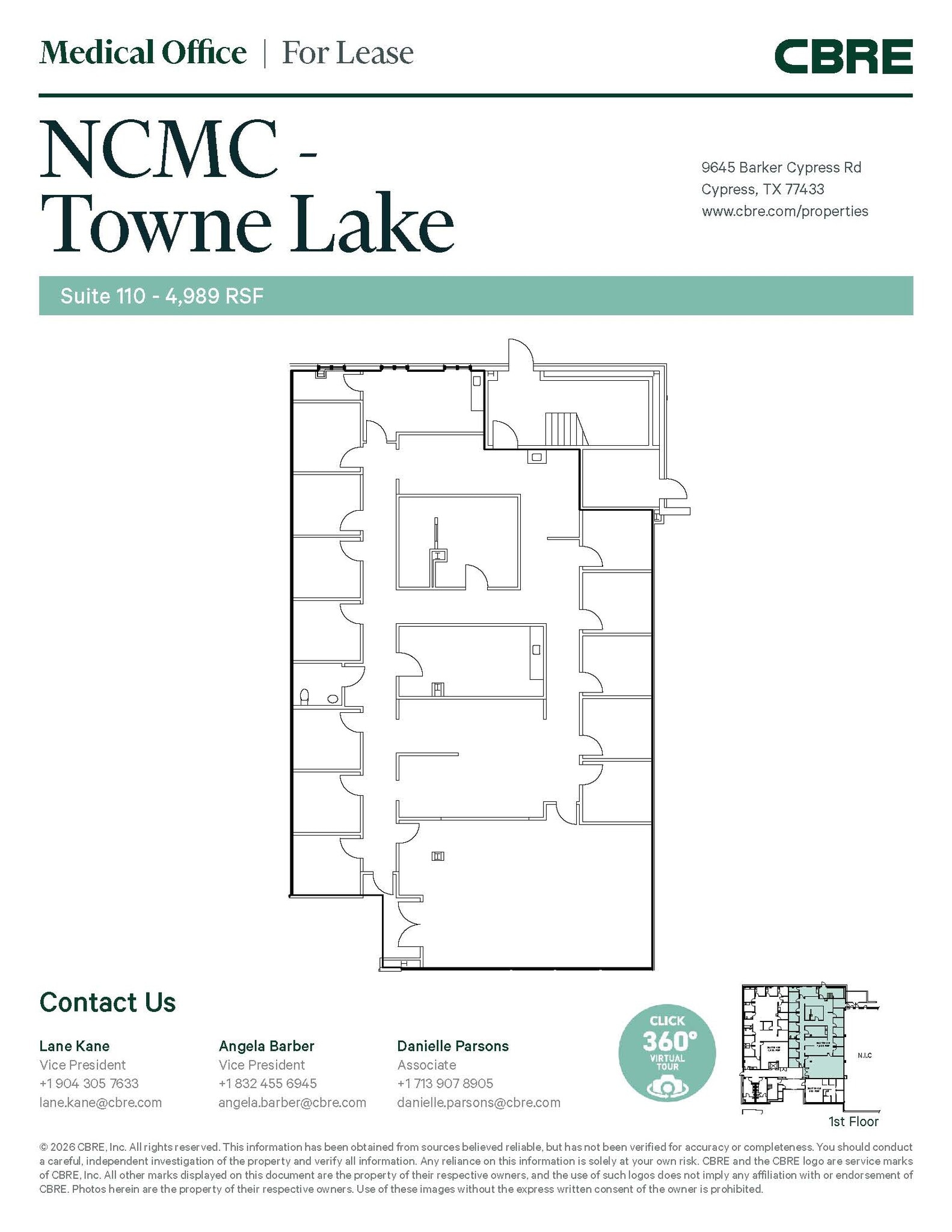 9645 Barker Cypress Rd, Cypress, TX for lease Interior Photo- Image 1 of 1