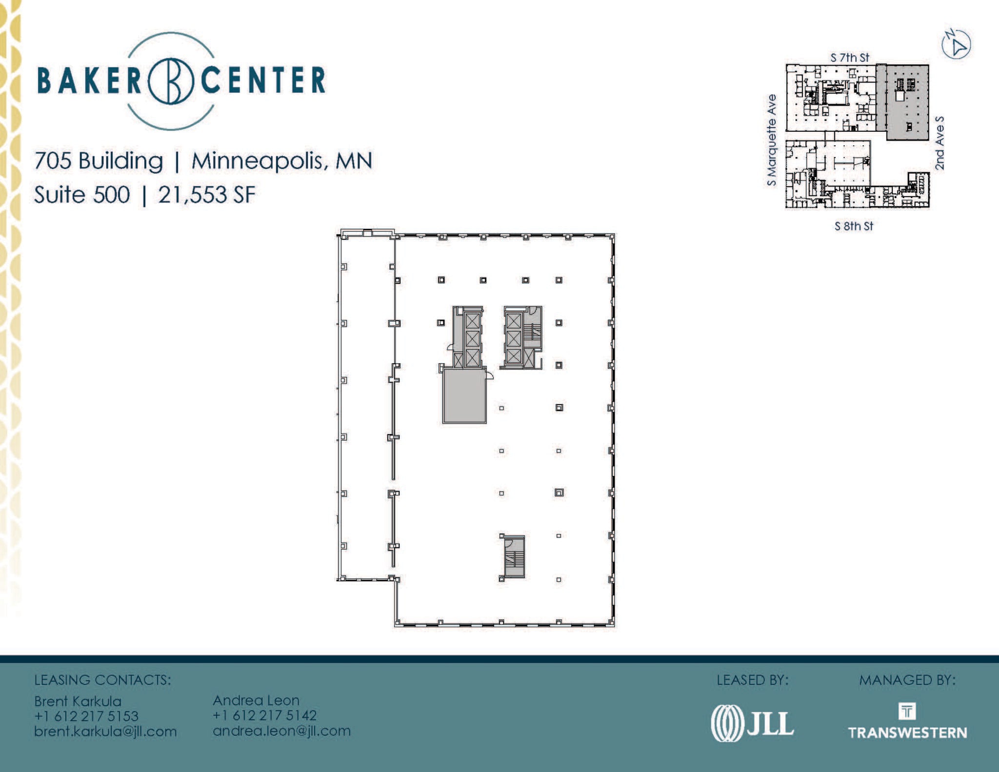 733 Marquette Ave, Minneapolis, MN for lease Floor Plan- Image 1 of 1