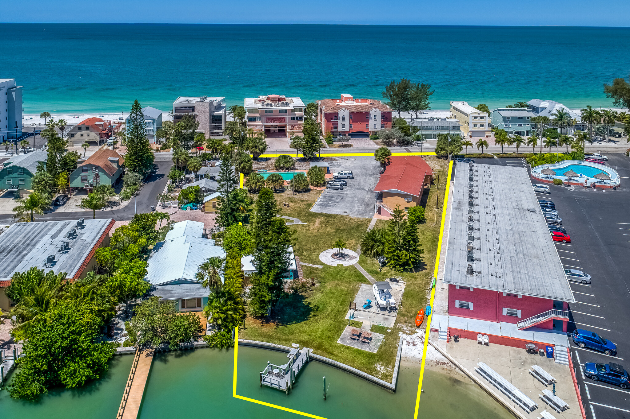 8541 Gulf Blvd, Treasure Island, FL for sale Aerial- Image 1 of 1