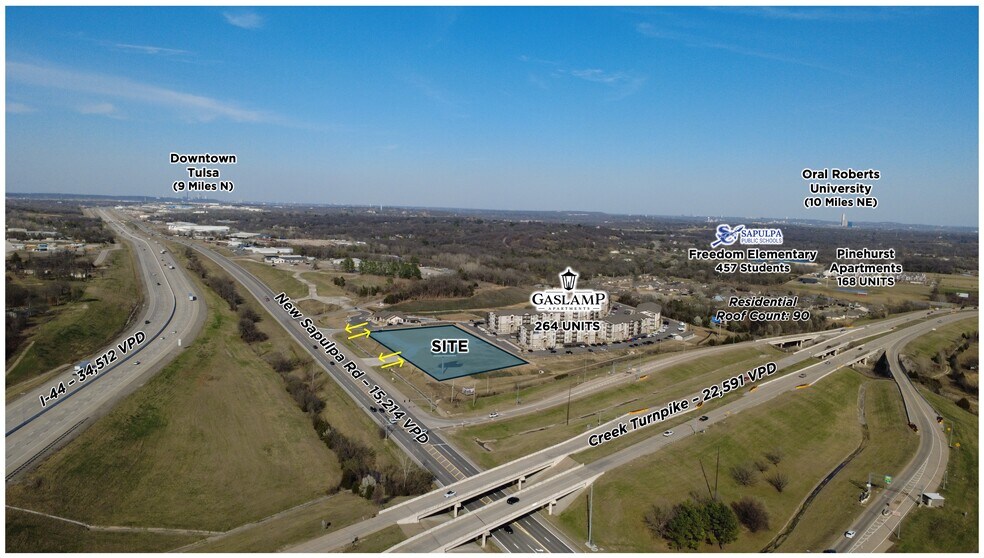 9175 State Highway 66, Sapulpa, OK à vendre - Photo du bâtiment - Image 1 de 8