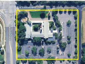 3501 S Colorado Blvd, Cherry Hills Village, CO - AERIAL  map view - Image1