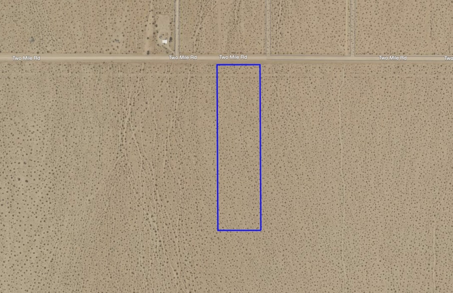 Two Mile Road, Twentynine Palms, CA for sale - Aerial - Image 1 of 3