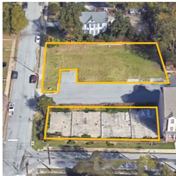 402-406 N Cedar St, Greensboro, NC for sale - Aerial - Image 2 of 5