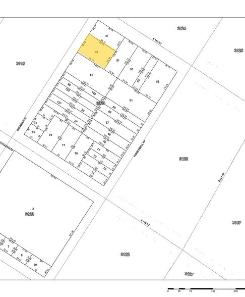 2090 Mohegan Ave, Bronx, NY à vendre - Plan cadastral - Image 1 de 1