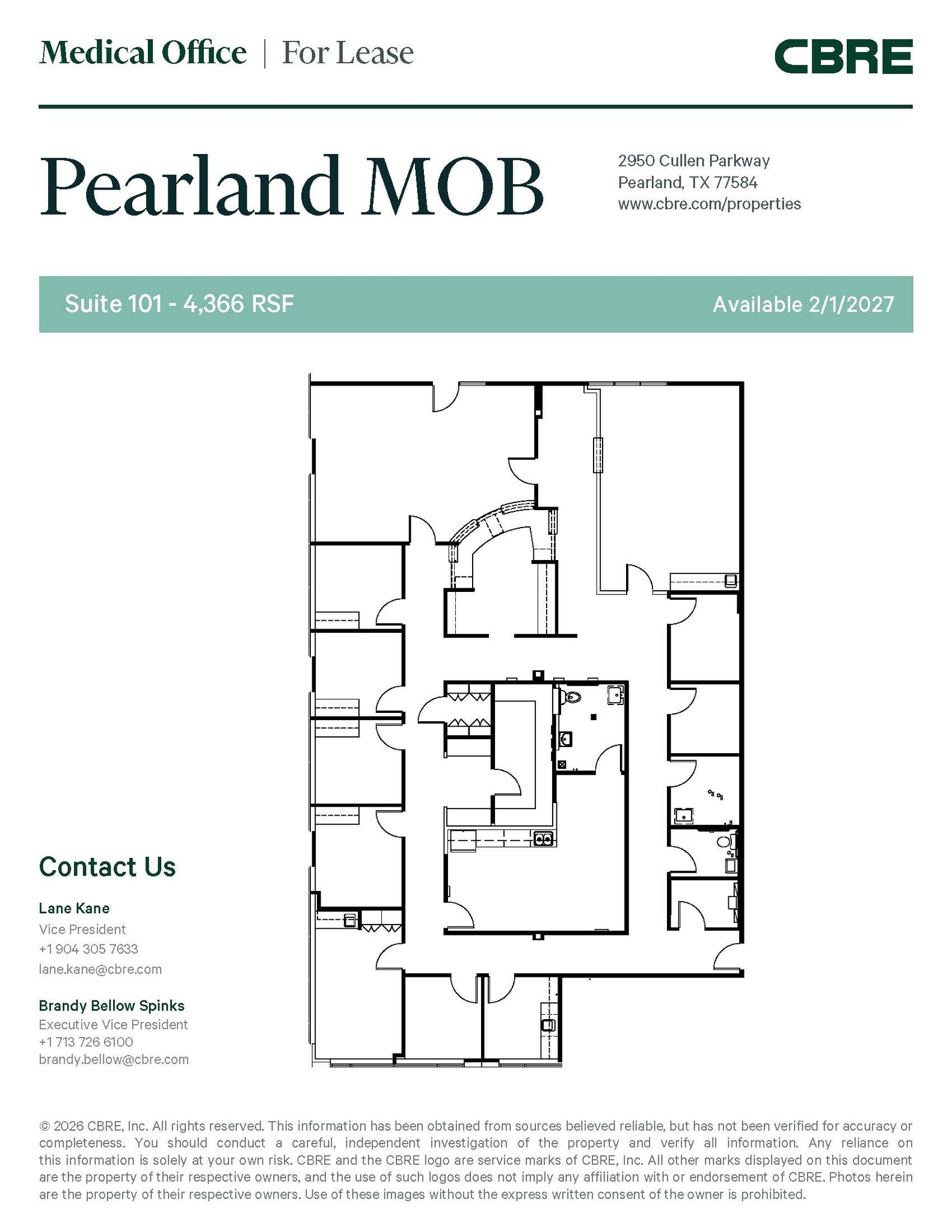 2950 Cullen Pky, Pearland, TX for lease Interior Photo- Image 1 of 1
