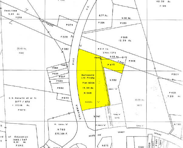 15707-15791 Columbia Pike, Burtonsville, MD à vendre - Plan cadastral - Image 1 de 1