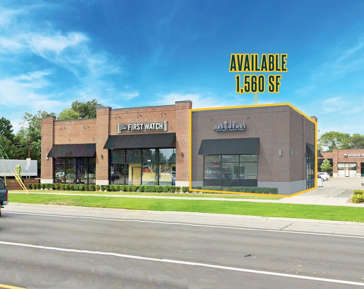 2830-2880 W Maple Rd, Troy, MI à louer - Photo du bâtiment - Image 1 de 11