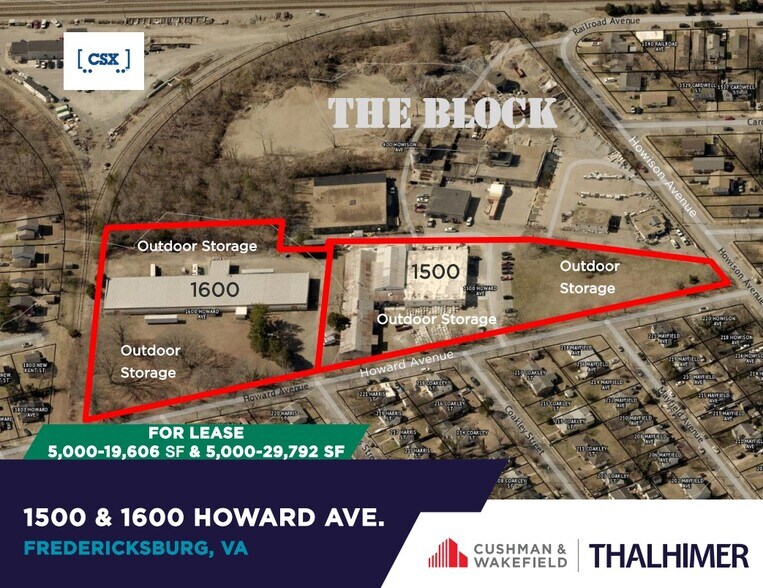 1600 Howard Ave, Fredericksburg, VA à vendre - Photo principale - Image 1 de 1
