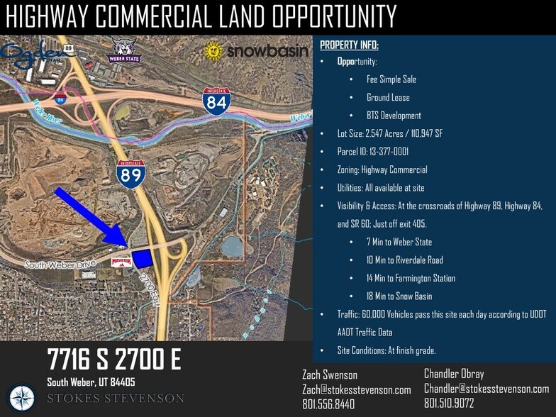 7716 2700 East, South Weber, UT à vendre - Photo du bâtiment - Image 3 de 5