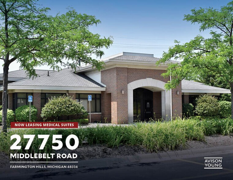 27750 Middlebelt Rd, Farmington Hills, MI à louer - Photo du bâtiment - Image 1 de 22