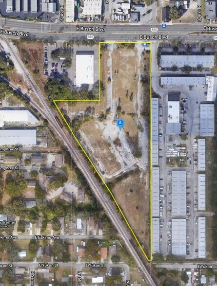 1701 Busch Blvd, Tampa, FL à vendre - Aérien - Image 1 de 5