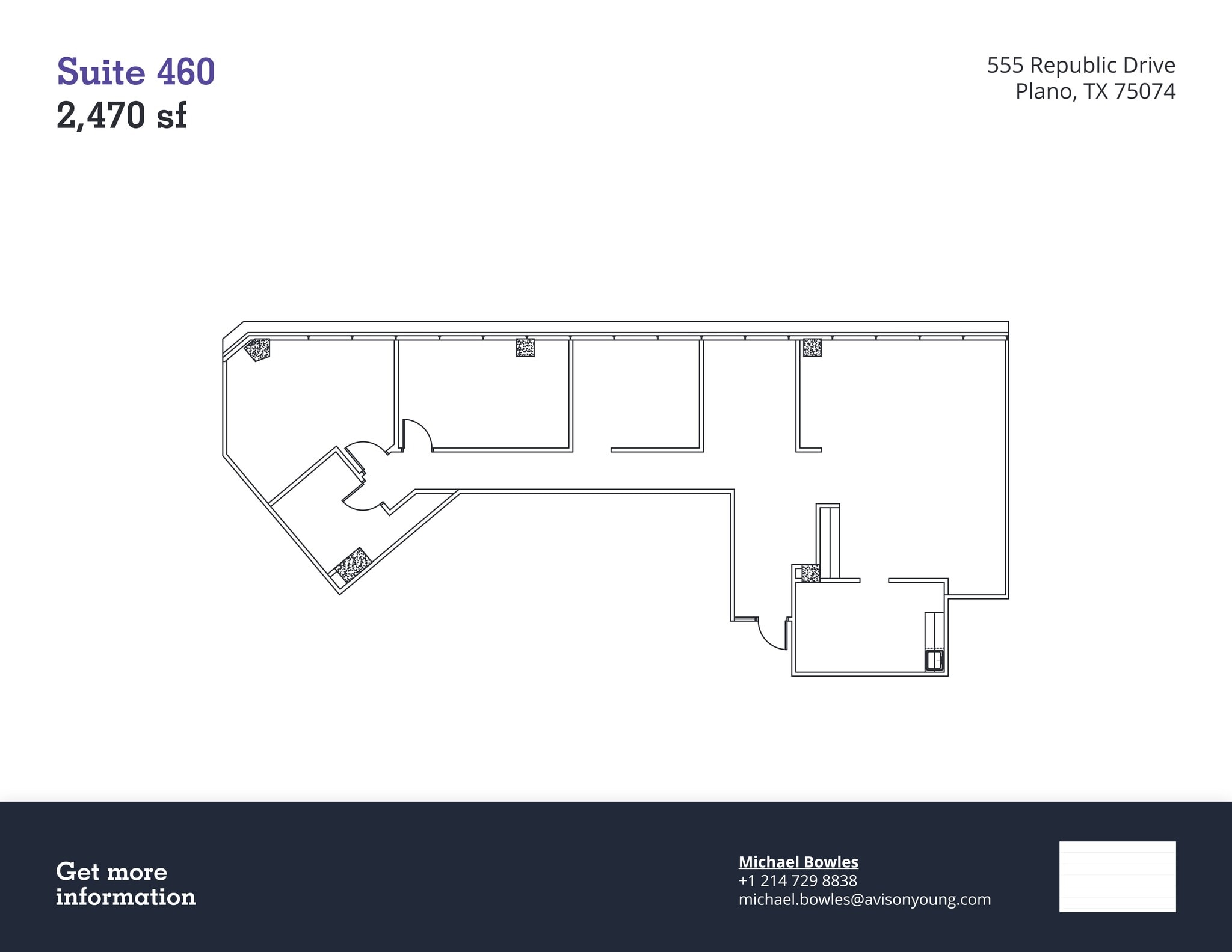 555 Republic Dr, Plano, TX à louer Plan de site- Image 1 de 1