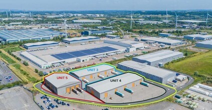 Zinc Rd, Avonmouth, BST - AÉRIEN Vue de la carte