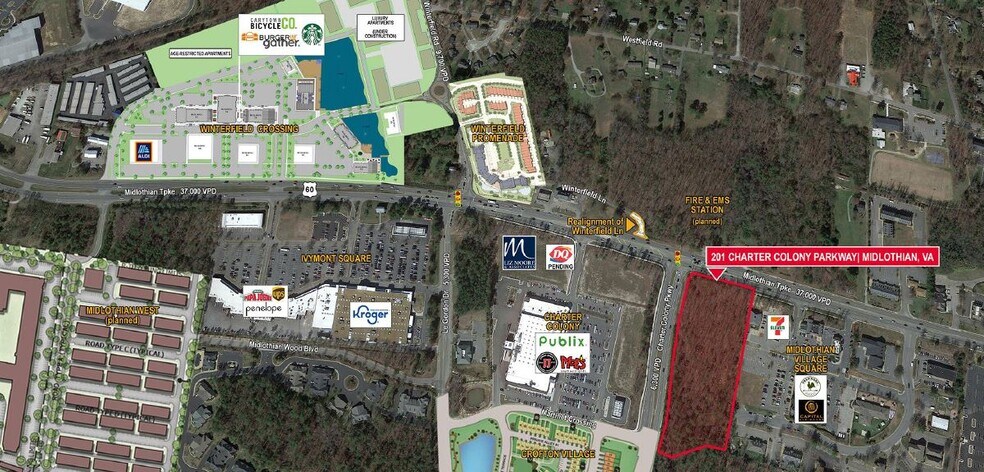 201 Charter Colony Pky, Midlothian, VA for sale - Building Photo - Image 2 of 4