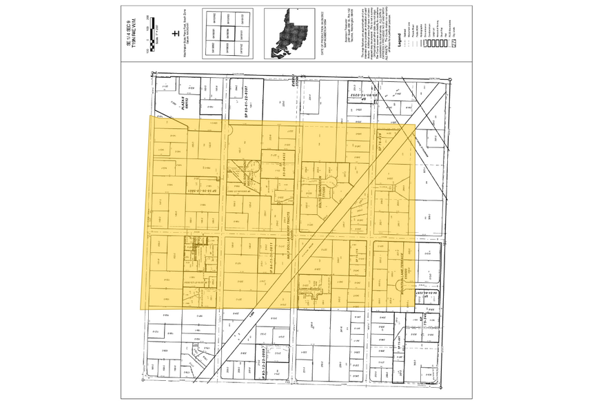 12008 Meridian Ave E, Puyallup, WA à louer - Plan cadastral - Image 2 de 2