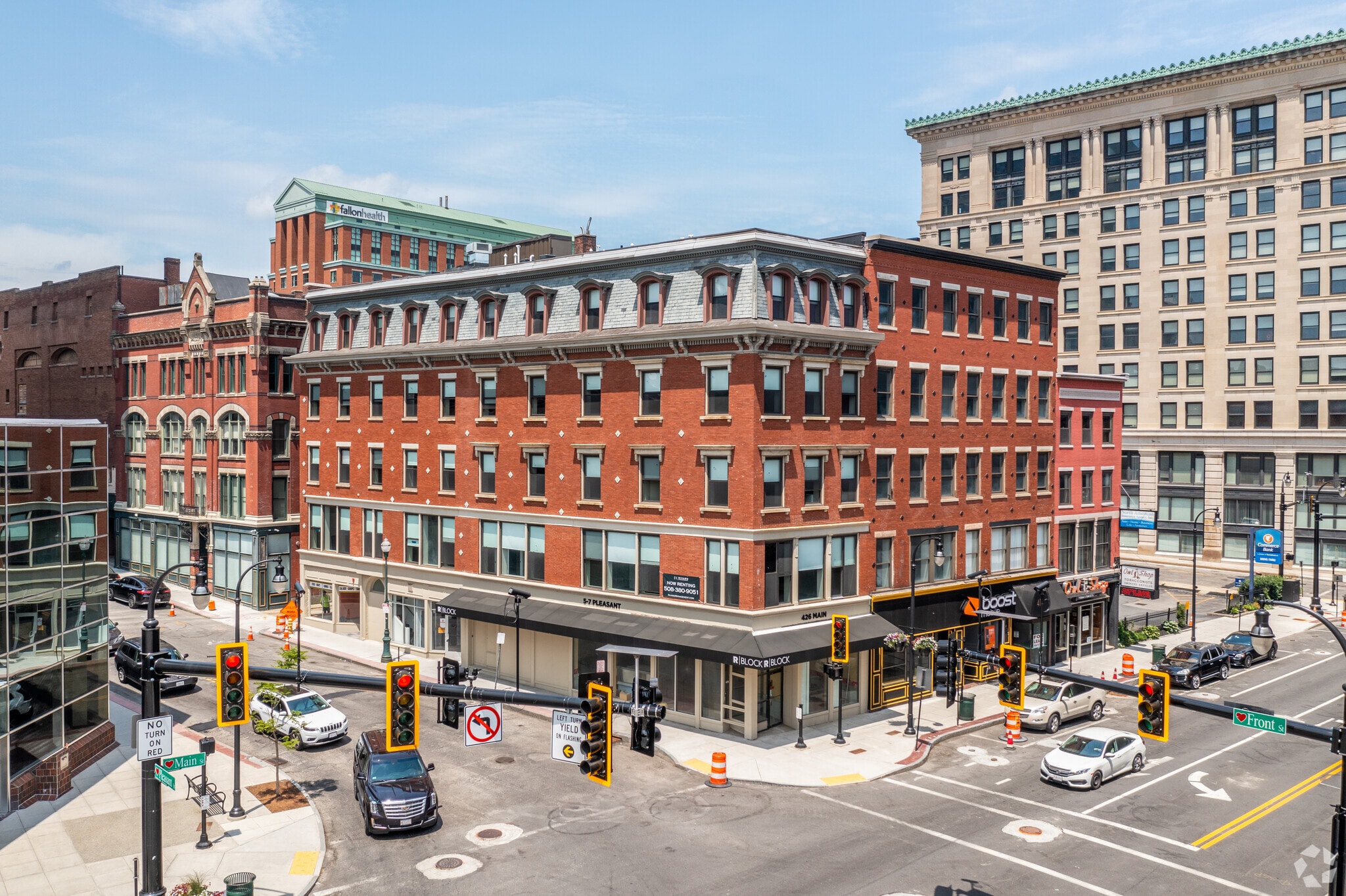 416-426 Main St, Worcester, MA for lease Building Photo- Image 1 of 16