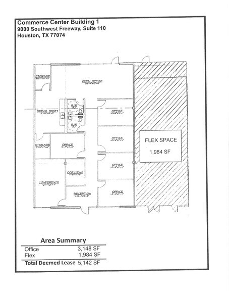 9000 Southwest Fwy, Houston, TX à louer - Plan de site - Image 3 de 13