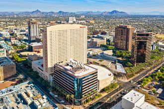 200 E Van Buren St, Phoenix, AZ - Aérien  Vue de la carte - Image1