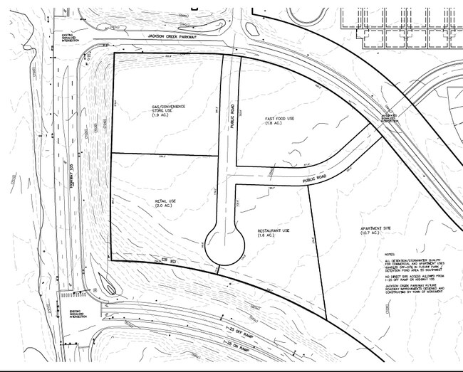 Plus de détails pour Highway 105 & I-25, Monument, CO - Terrain à vendre