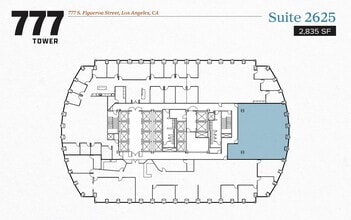 777 S Figueroa St, Los Angeles, CA for lease Floor Plan- Image 1 of 1