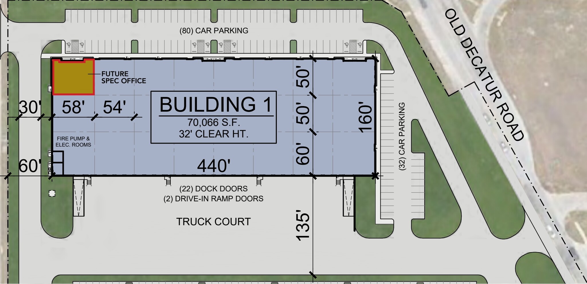 6001 Old Decatur Rd, Fort Worth, TX for lease Site Plan- Image 1 of 1