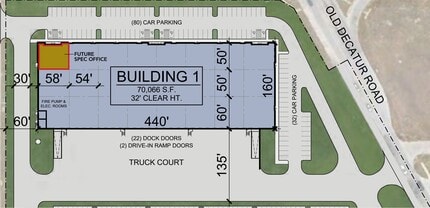 6001 Old Decatur Rd, Fort Worth, TX for lease Site Plan- Image 1 of 1