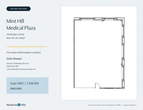 10545 Blair Rd, Charlotte, NC à louer Plan de site- Image 1 de 1