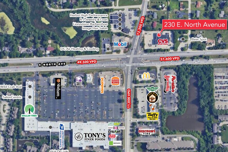 230 E North Ave, Glendale Heights, IL for lease - Building Photo - Image 2 of 3