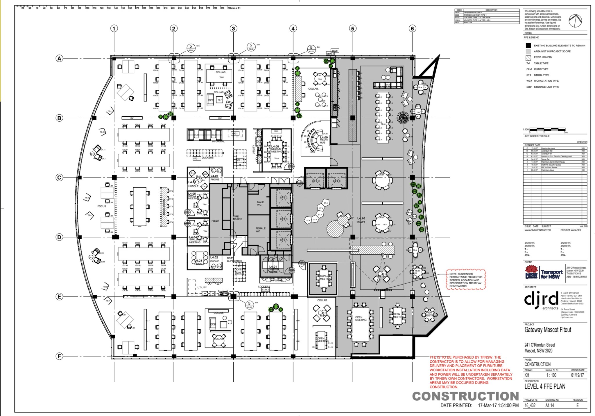 241 O'Riordan St, Mascot à louer Plan d’étage- Image 1 de 1