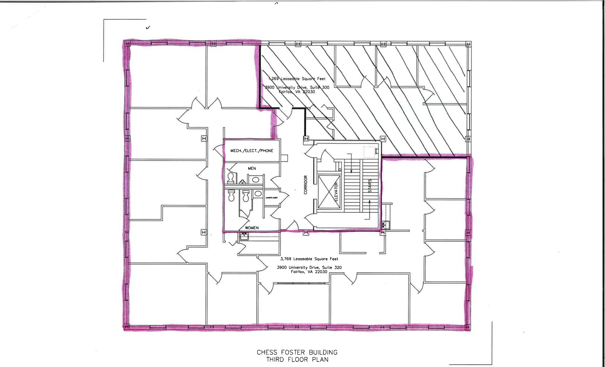3900 University Dr, Fairfax, VA for lease Site Plan- Image 1 of 1