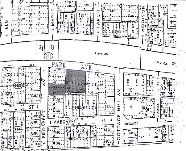 180 W Park Ave, Elmhurst, IL à louer - Plan cadastral - Image 3 de 3