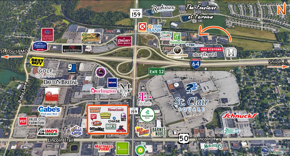 11 Executive Dr, Fairview Heights, IL à louer - Photo du bâtiment - Image 2 de 7